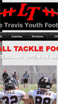 Mobile Screenshot of laketravisyouthfootball.com